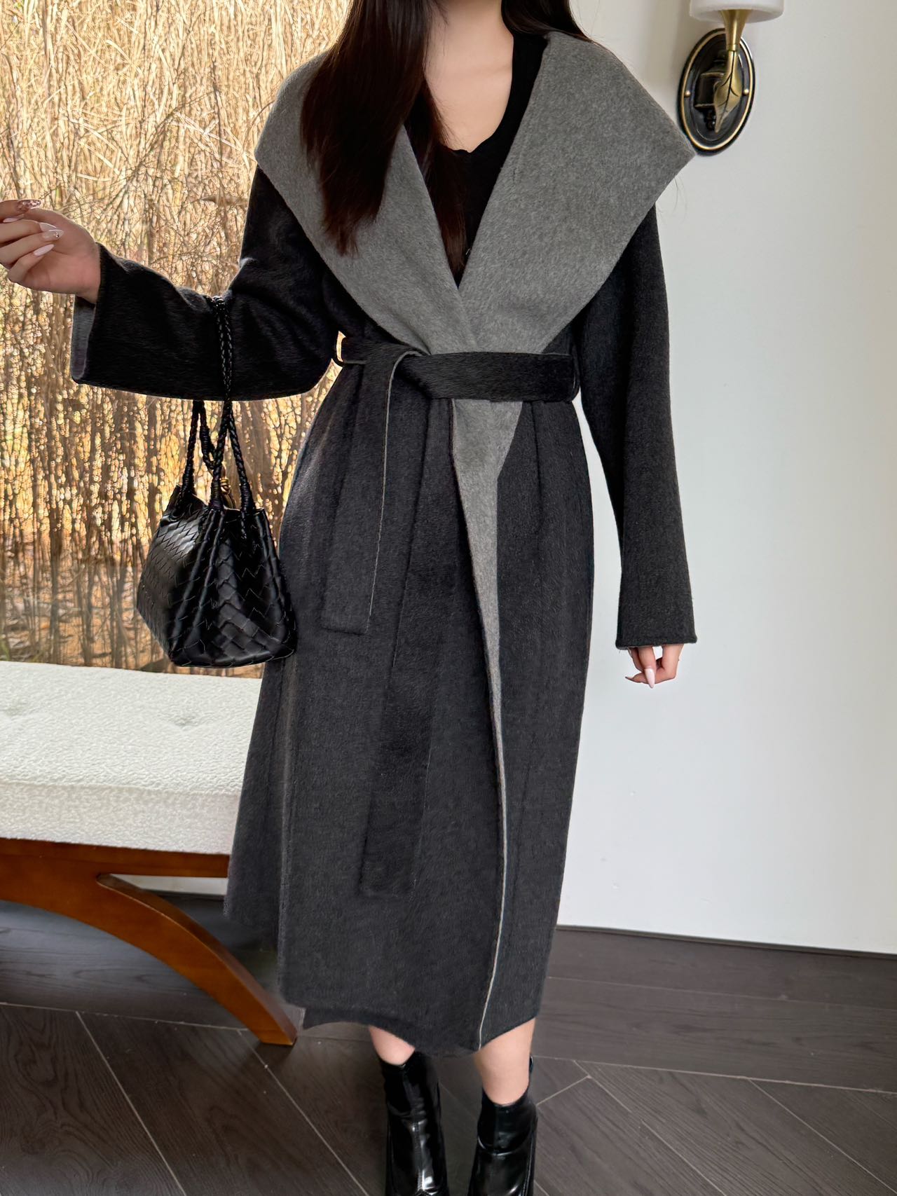 Max NEW Long wool coat