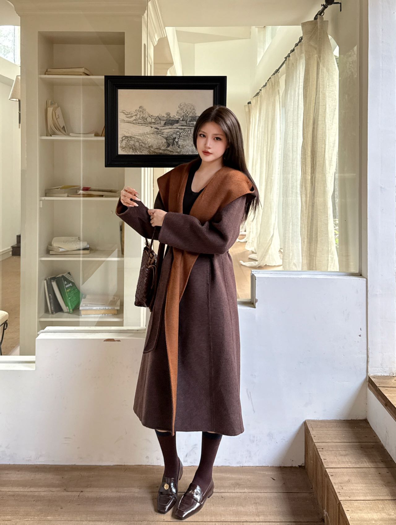 Max NEW Long wool coat