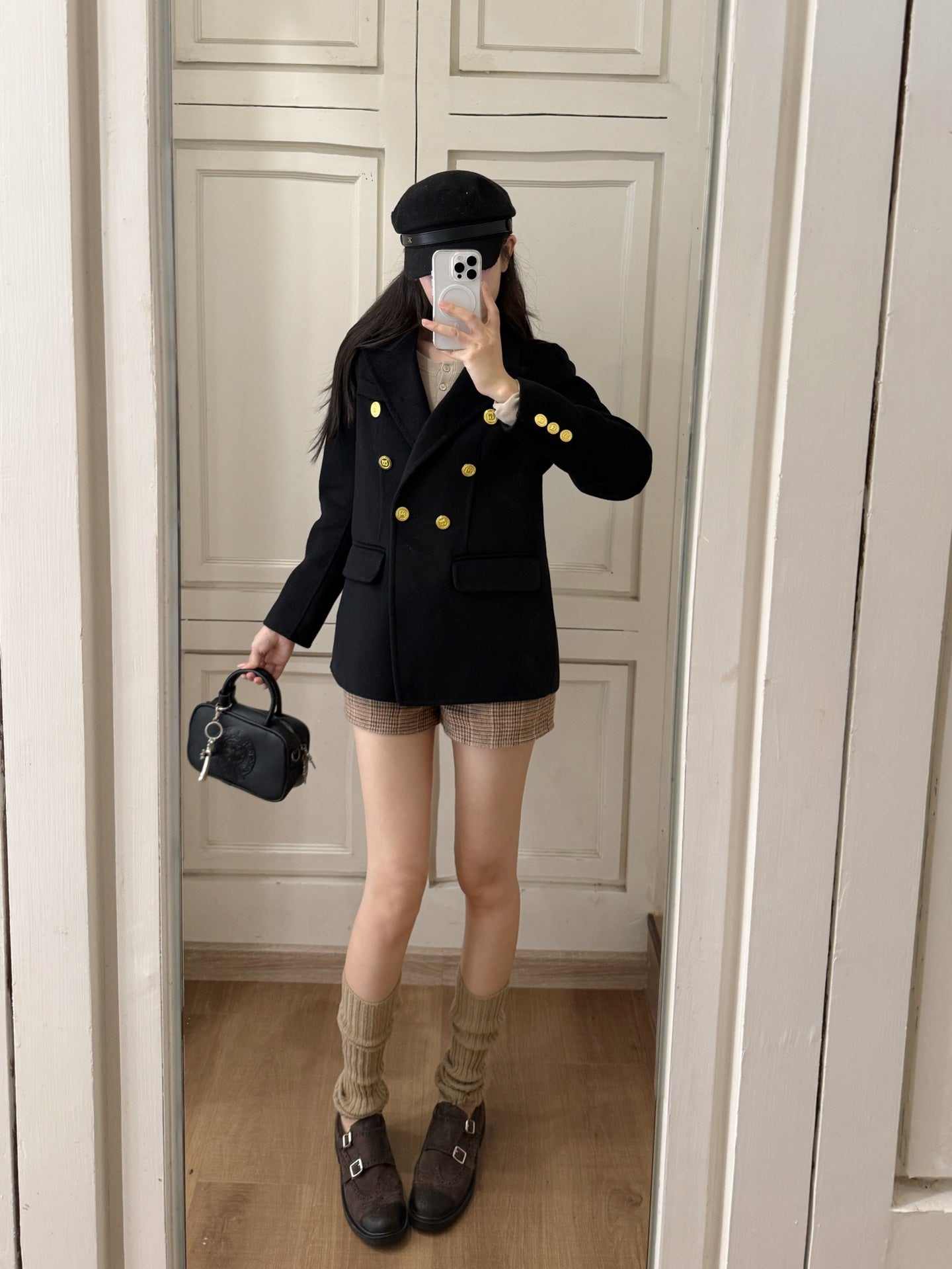 Ba1 NEW Reversible wool coat