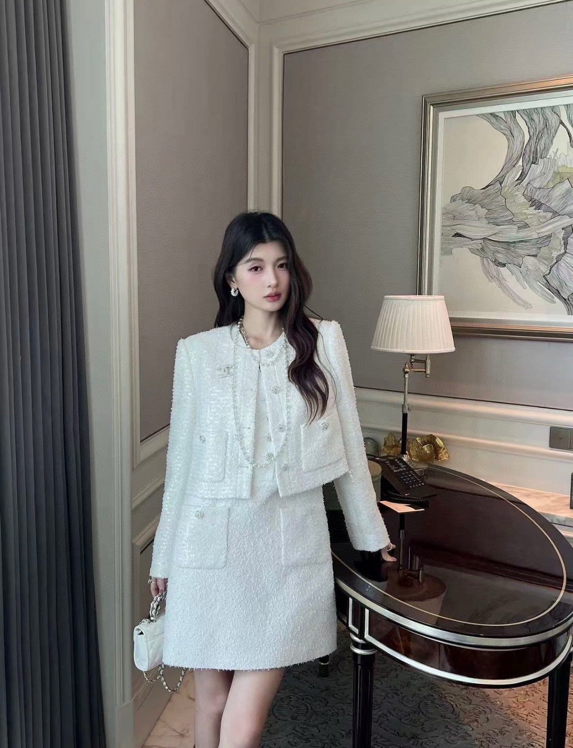 Chan NEW woven jacket