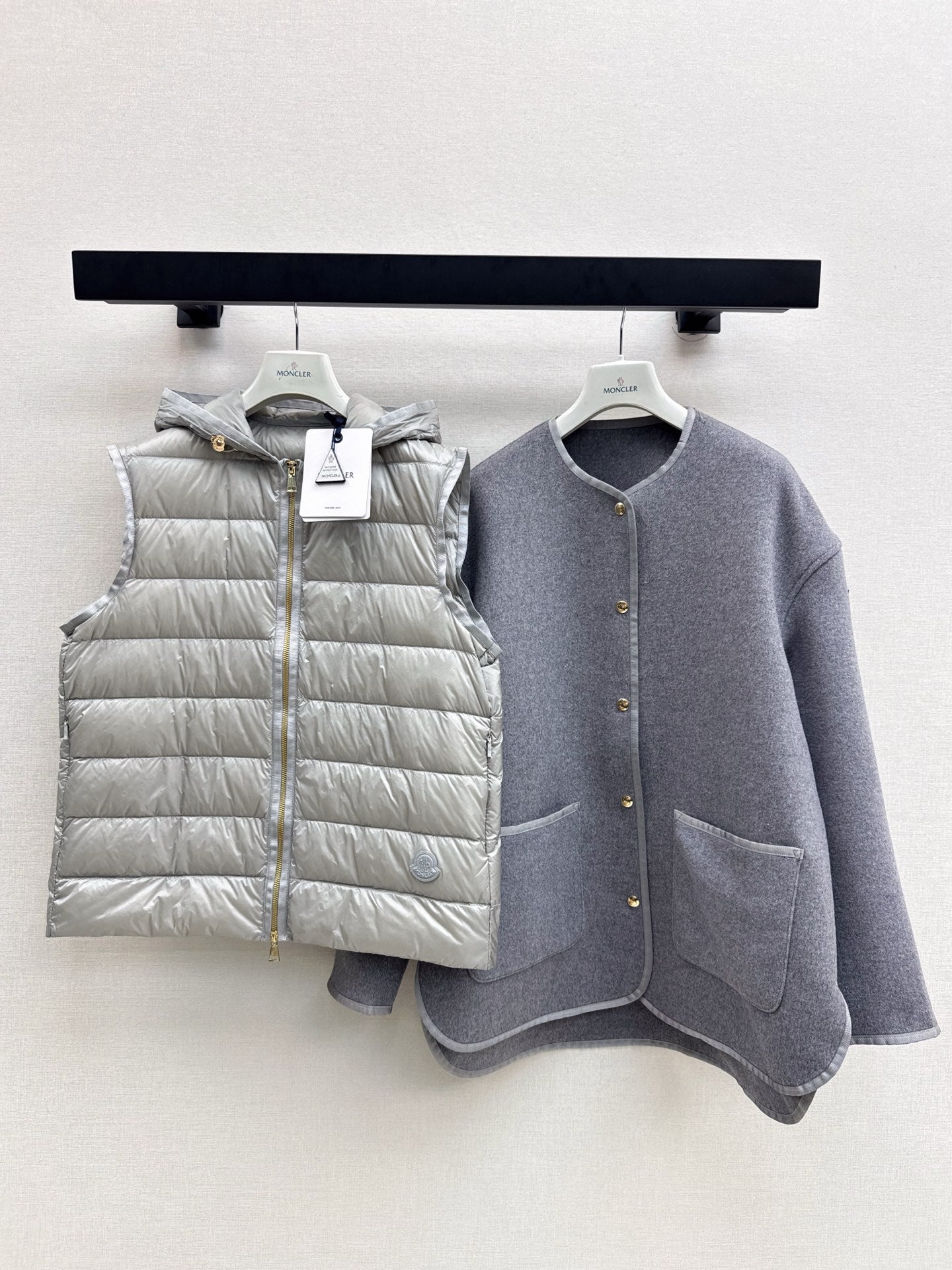 Monc NEW Two-piece coat and vest