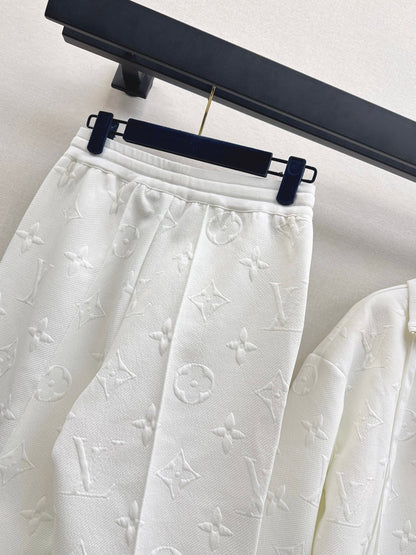 Louis NEW Letter-embossed sweatpants