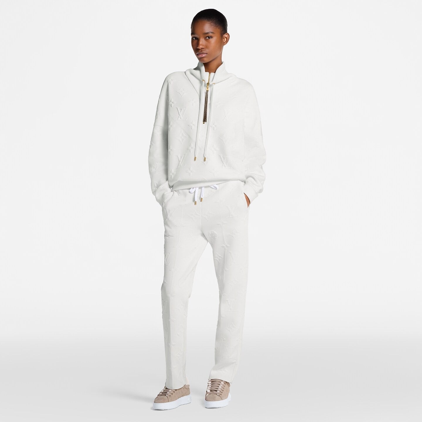 Louis NEW Letter-embossed sweatpants