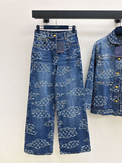 Louis NEW jacquard jeans