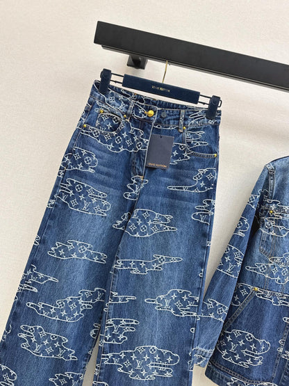 Louis NEW jacquard jeans