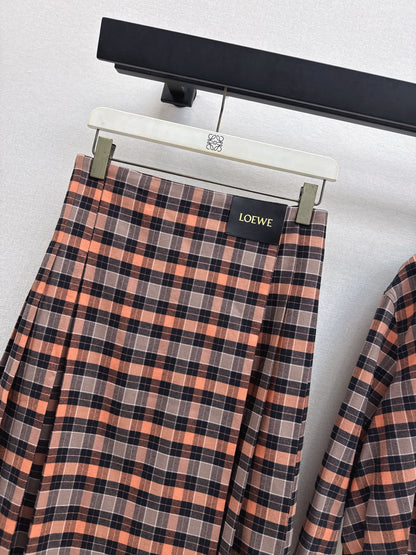Loe NEW plaid skirt