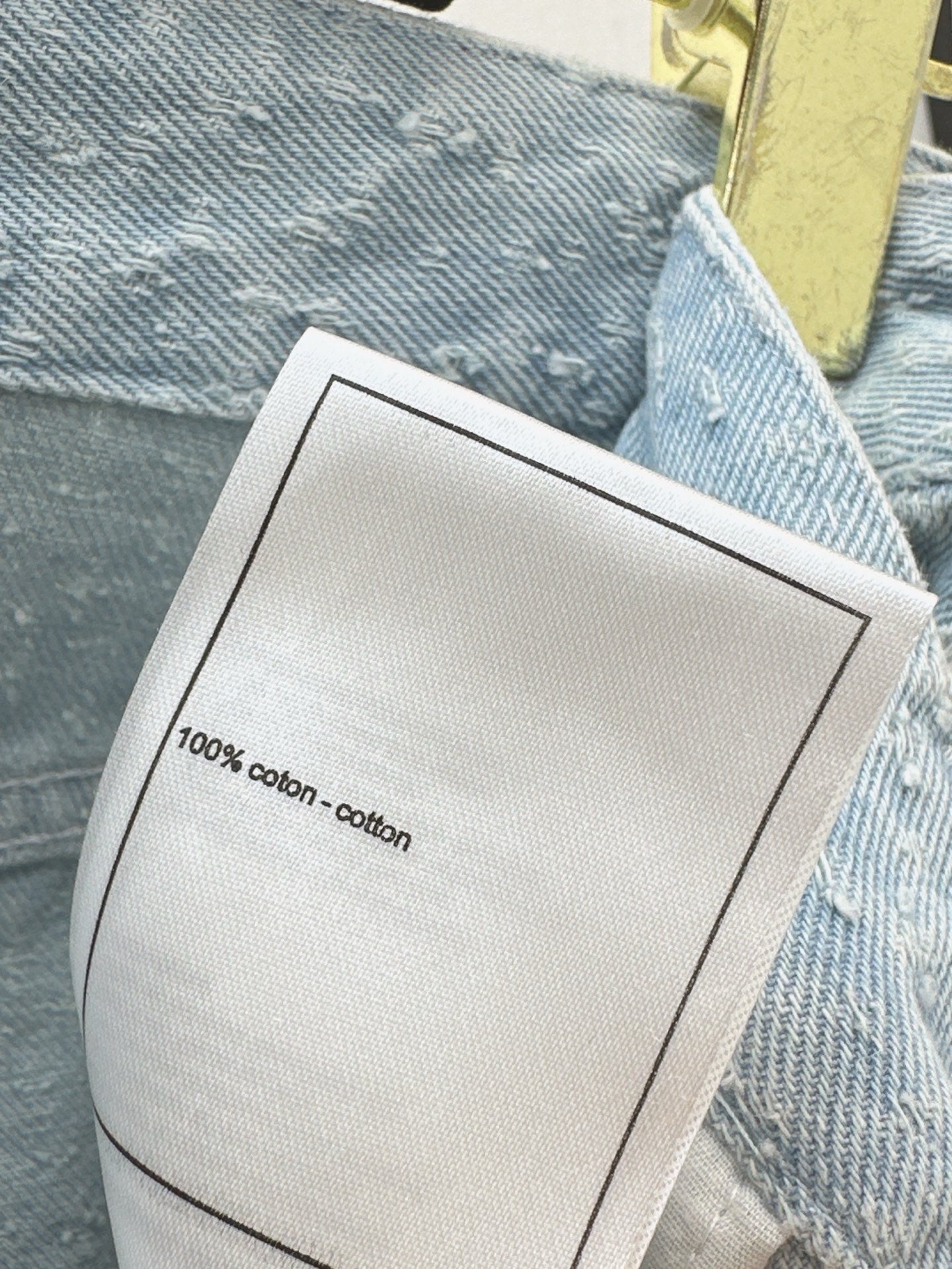 Chan NEW straight jeans