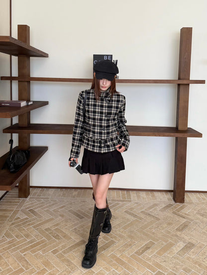 Saint NEW plaid coat