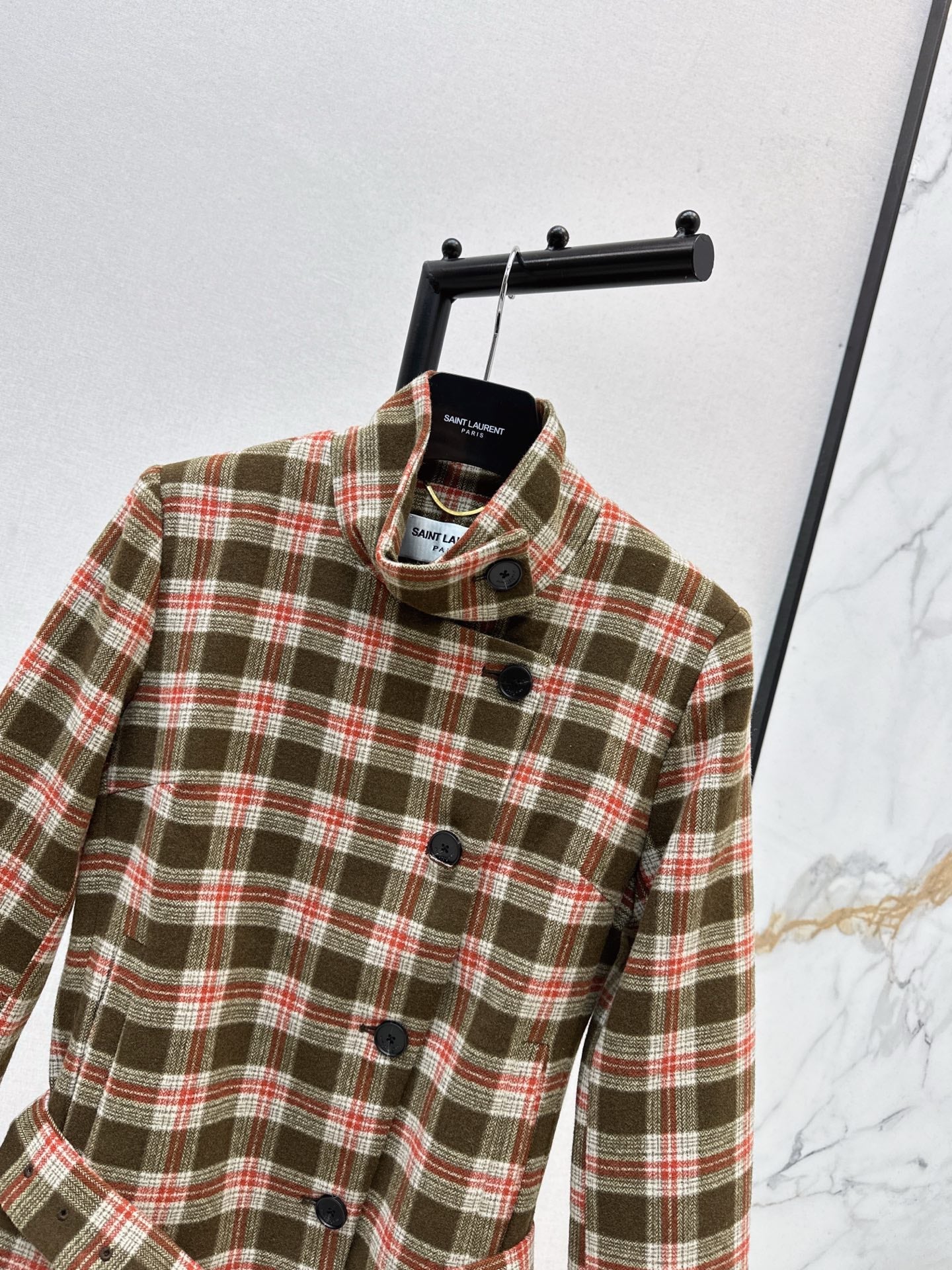 Saint NEW plaid coat