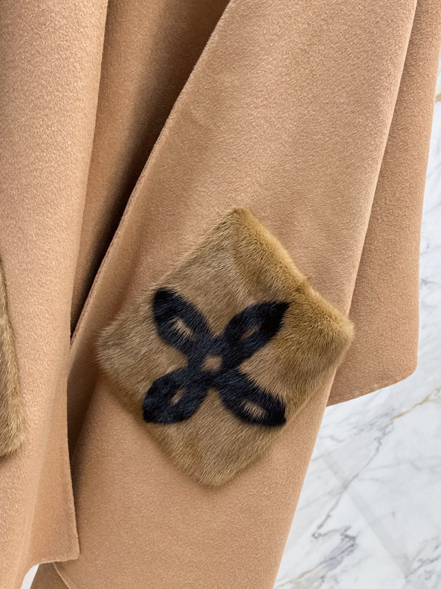 Loro NEW wool cape coat