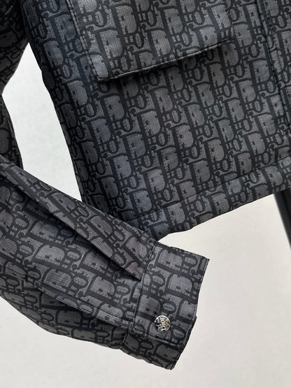 CD NEW Hooded cropped jacket