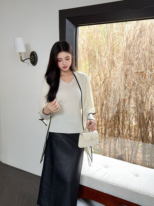 Burne NEW Cape sweatshirt set