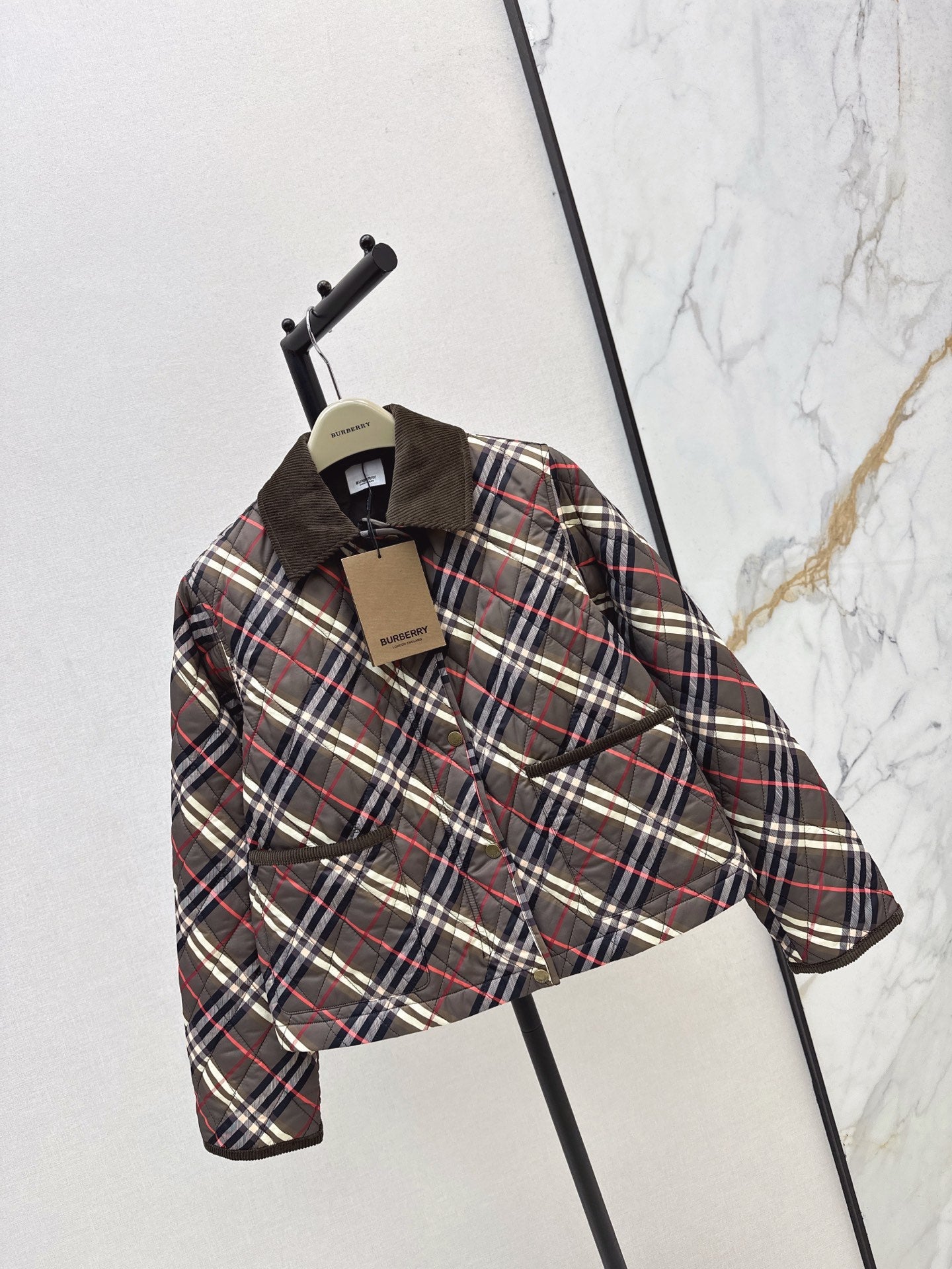 Bur NEW plaid jacket