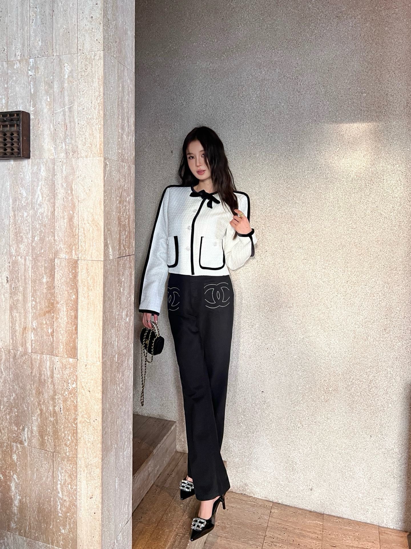 Chan NEW woven jacket