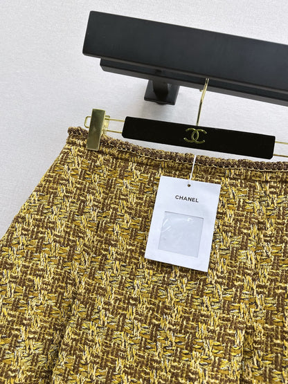 Chan NEW woven skirt