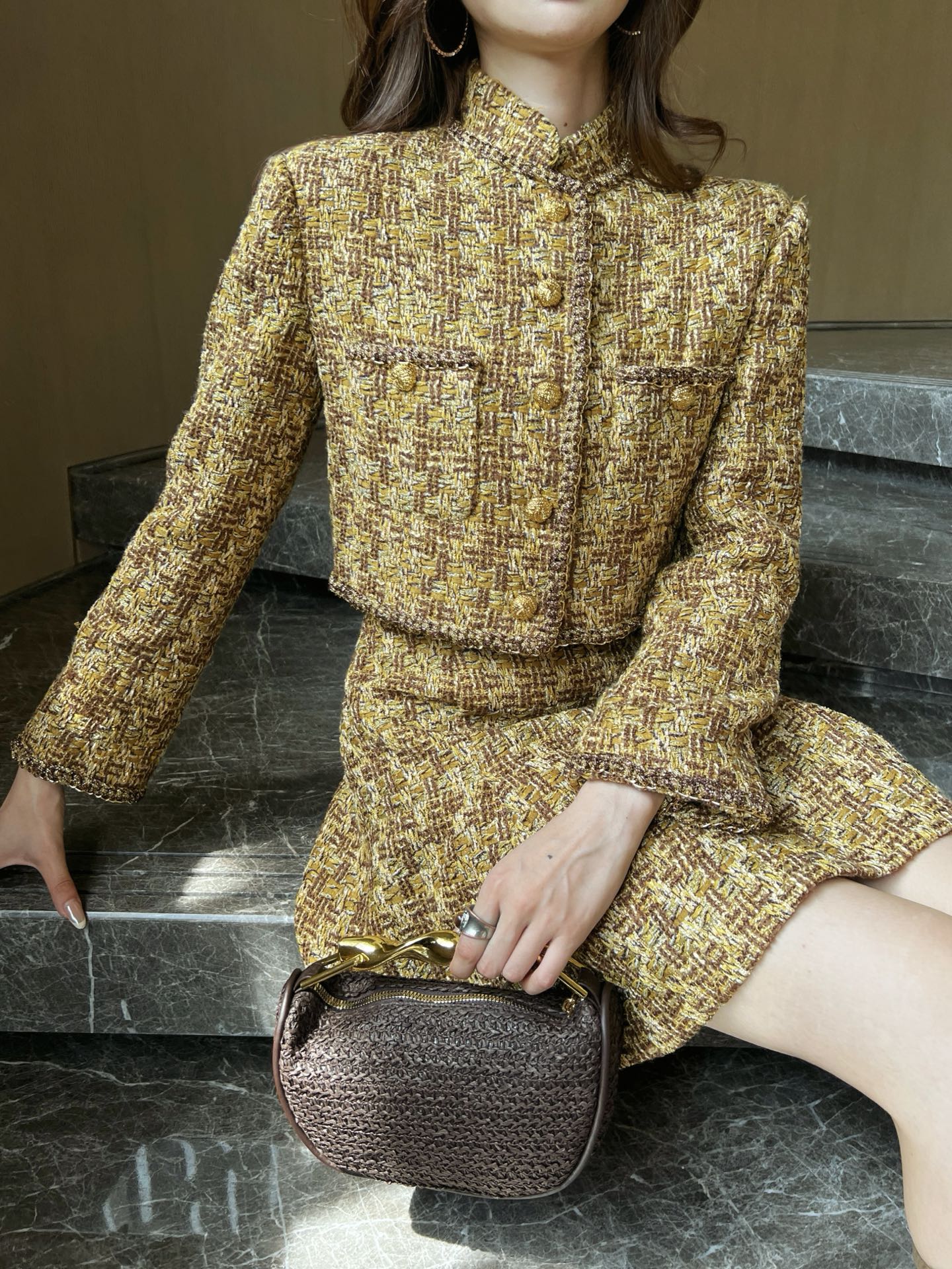 Chan NEW woven jacket