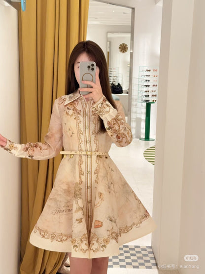 Zimm NEW printed dress