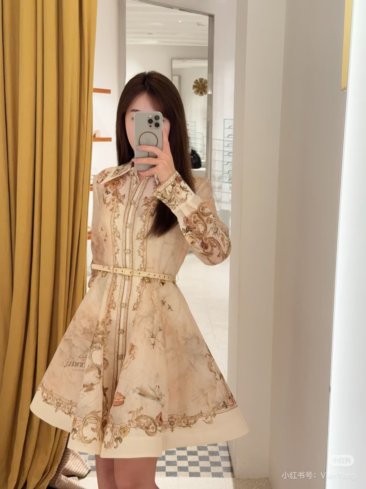 Zimm NEW printed dress