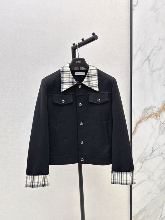 CD NEW plaid jacket