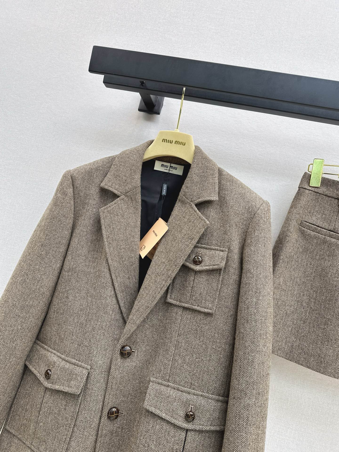 Miu NEW Herringbone suit