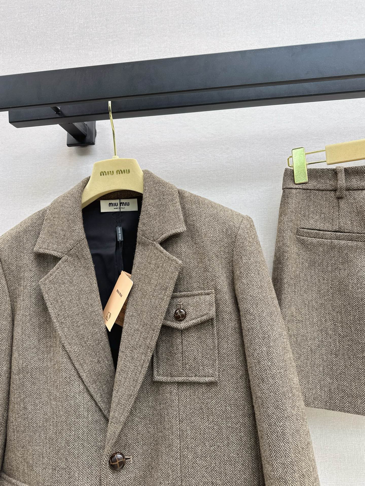 Miu NEW Herringbone suit