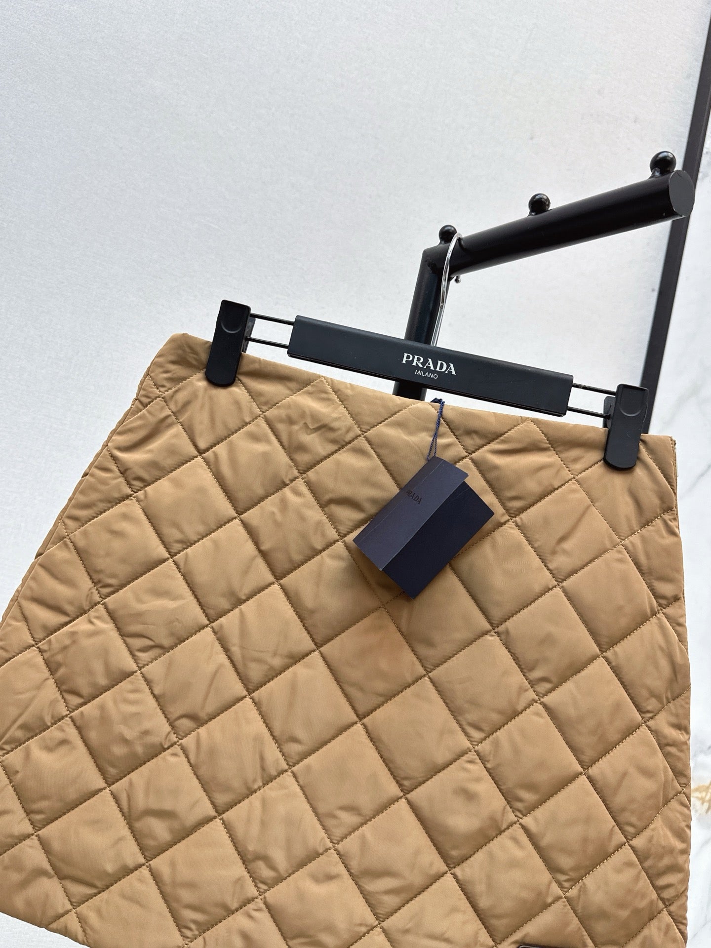 Pra NEW Diamond-patterned skirt