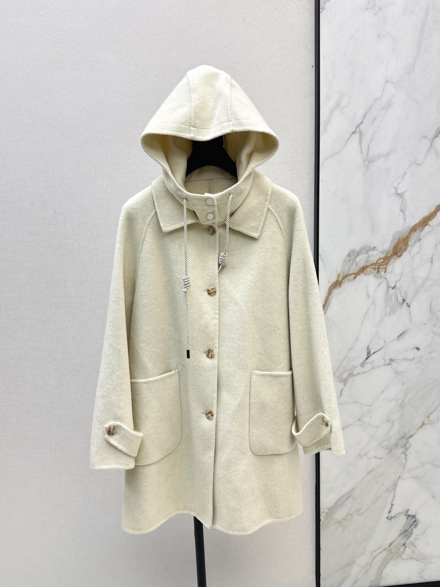 Loro NEW wool hooded coat