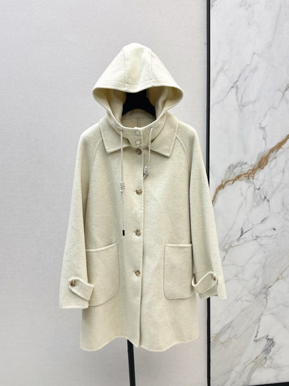Loro NEW wool hooded coat