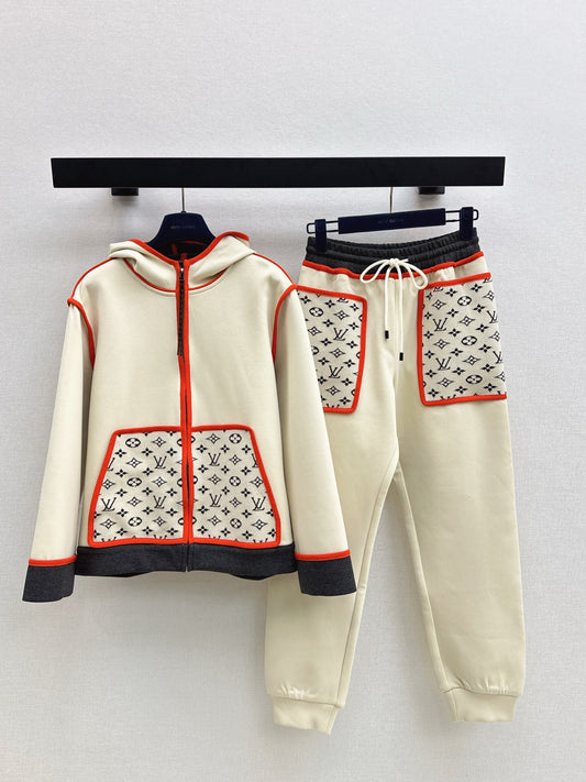 Louis NEW Splicing color suit