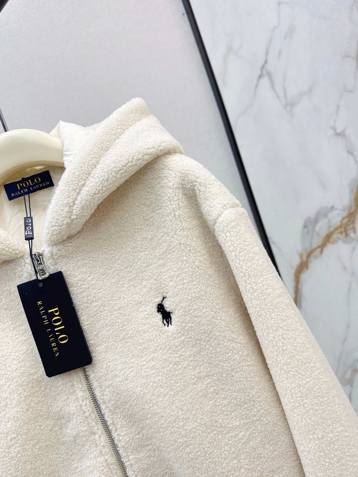 Ra1 NEW Hooded plush jacket