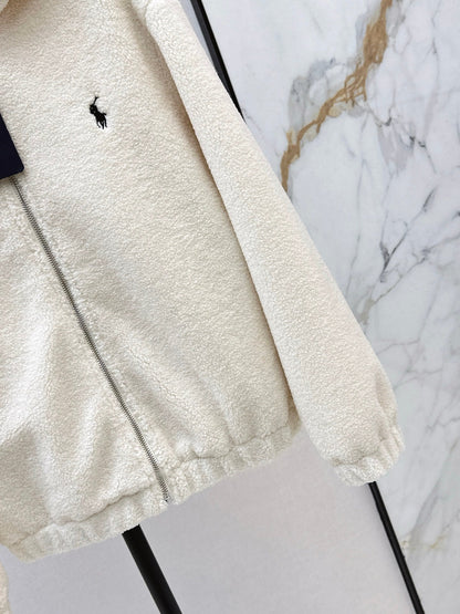 Ra1 NEW Hooded plush jacket