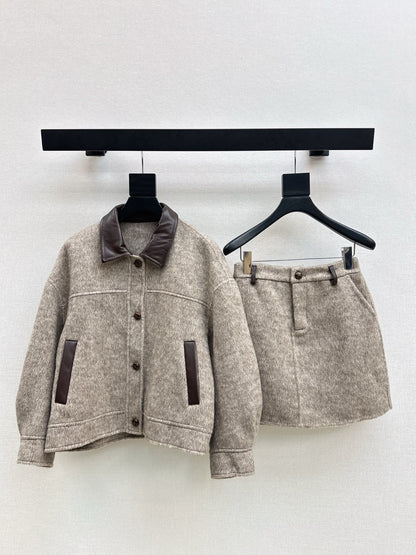 Brune NEW  wool suit