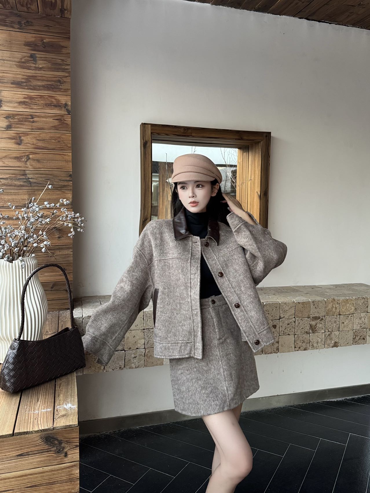 Brune NEW  wool suit