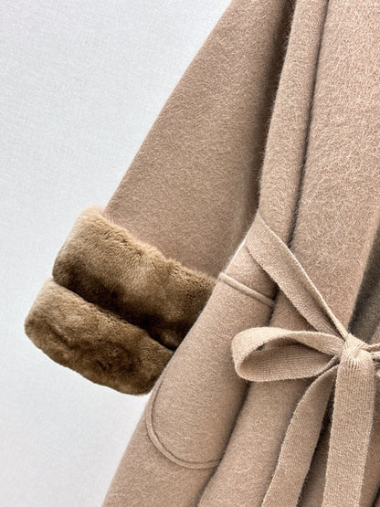 Fend NEW rabbit fur coat