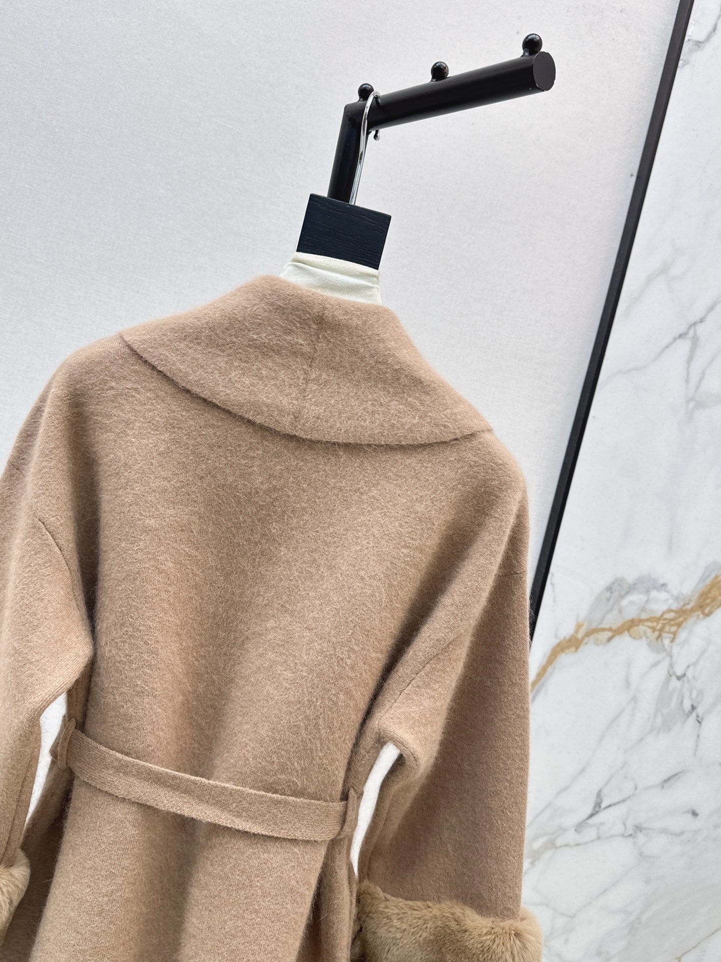 Fend NEW rabbit fur coat