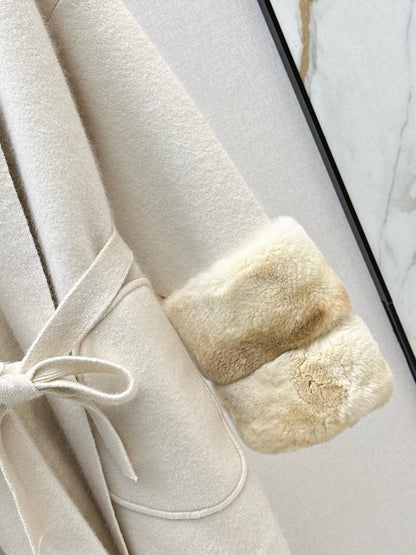 Fend NEW rabbit fur coat