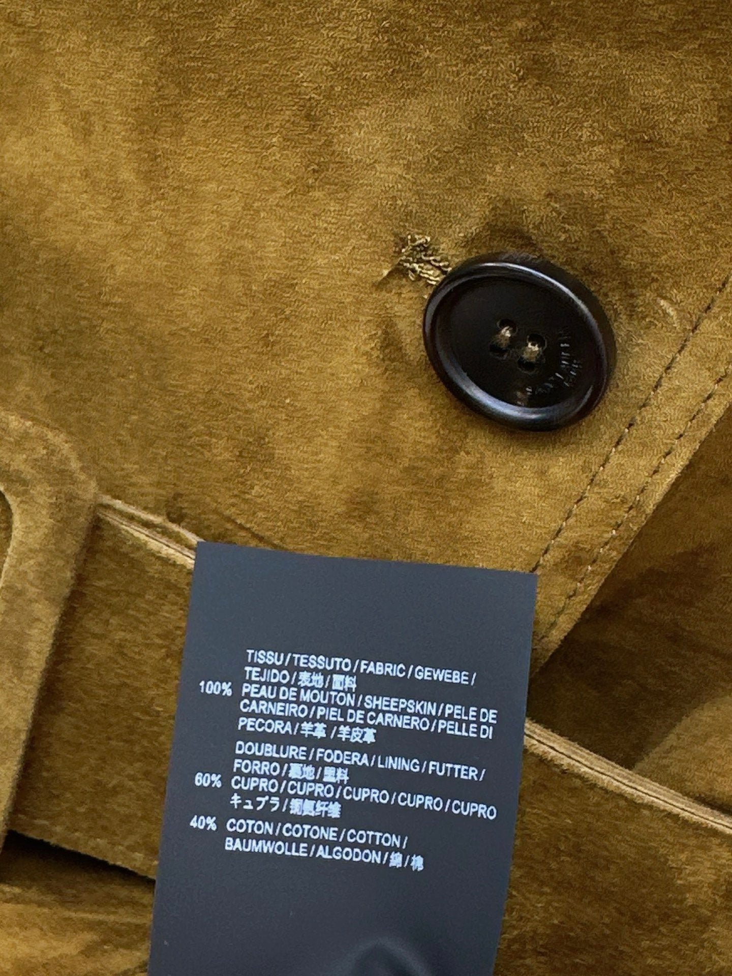 Saint NEW Sheepskin jacket