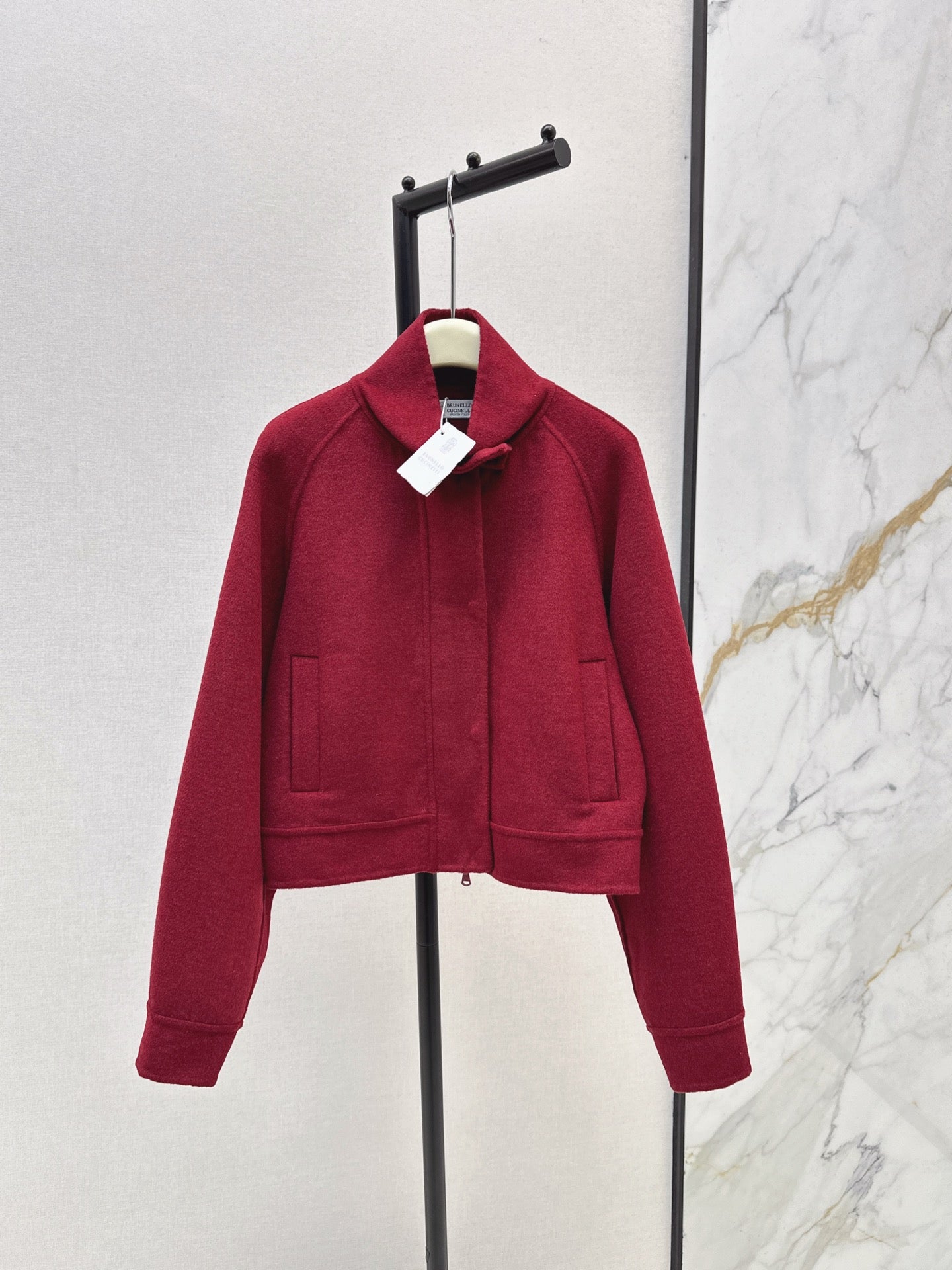 Brune NEW Double-faced wool coat