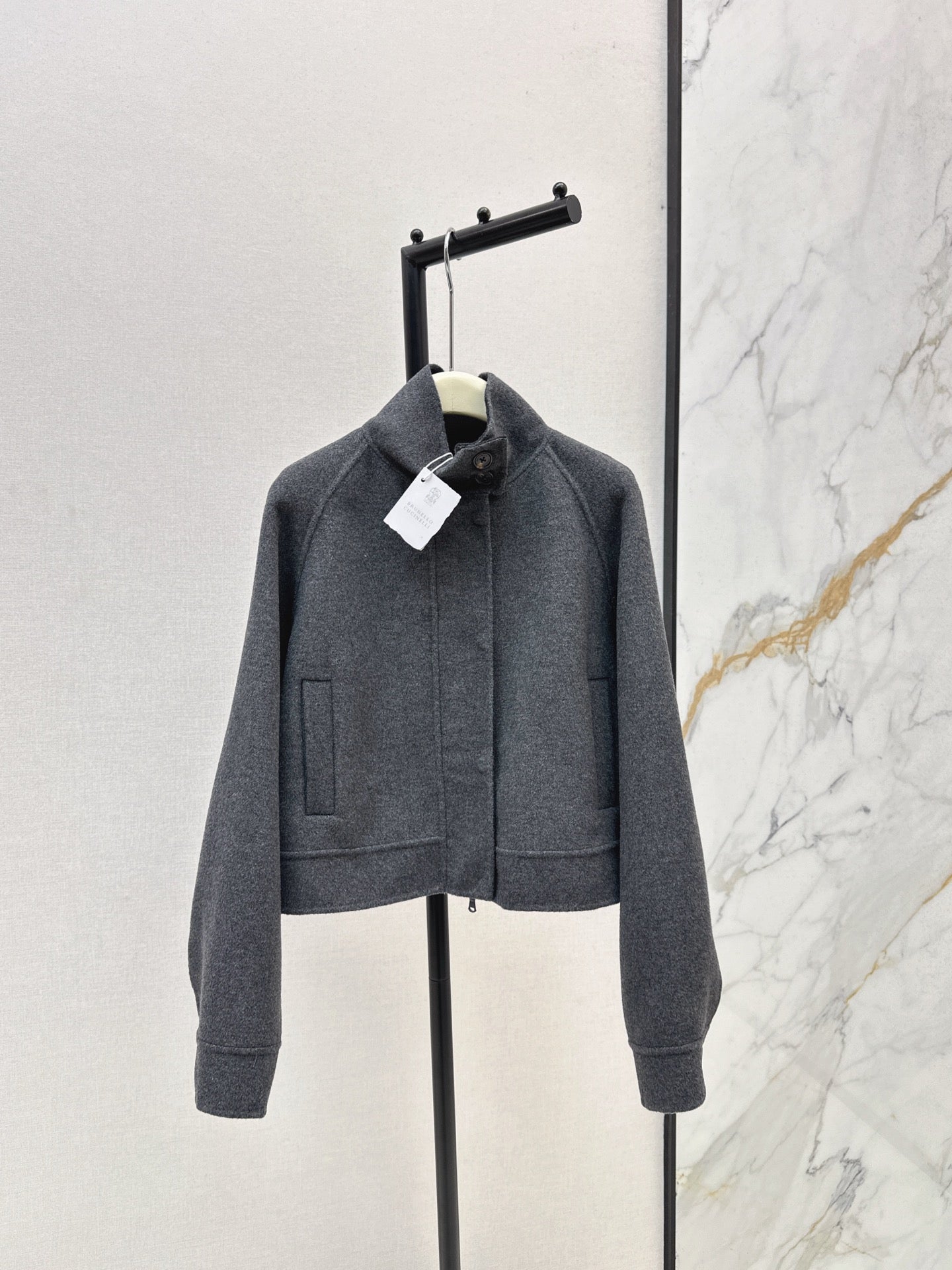 Brune NEW Double-faced wool coat