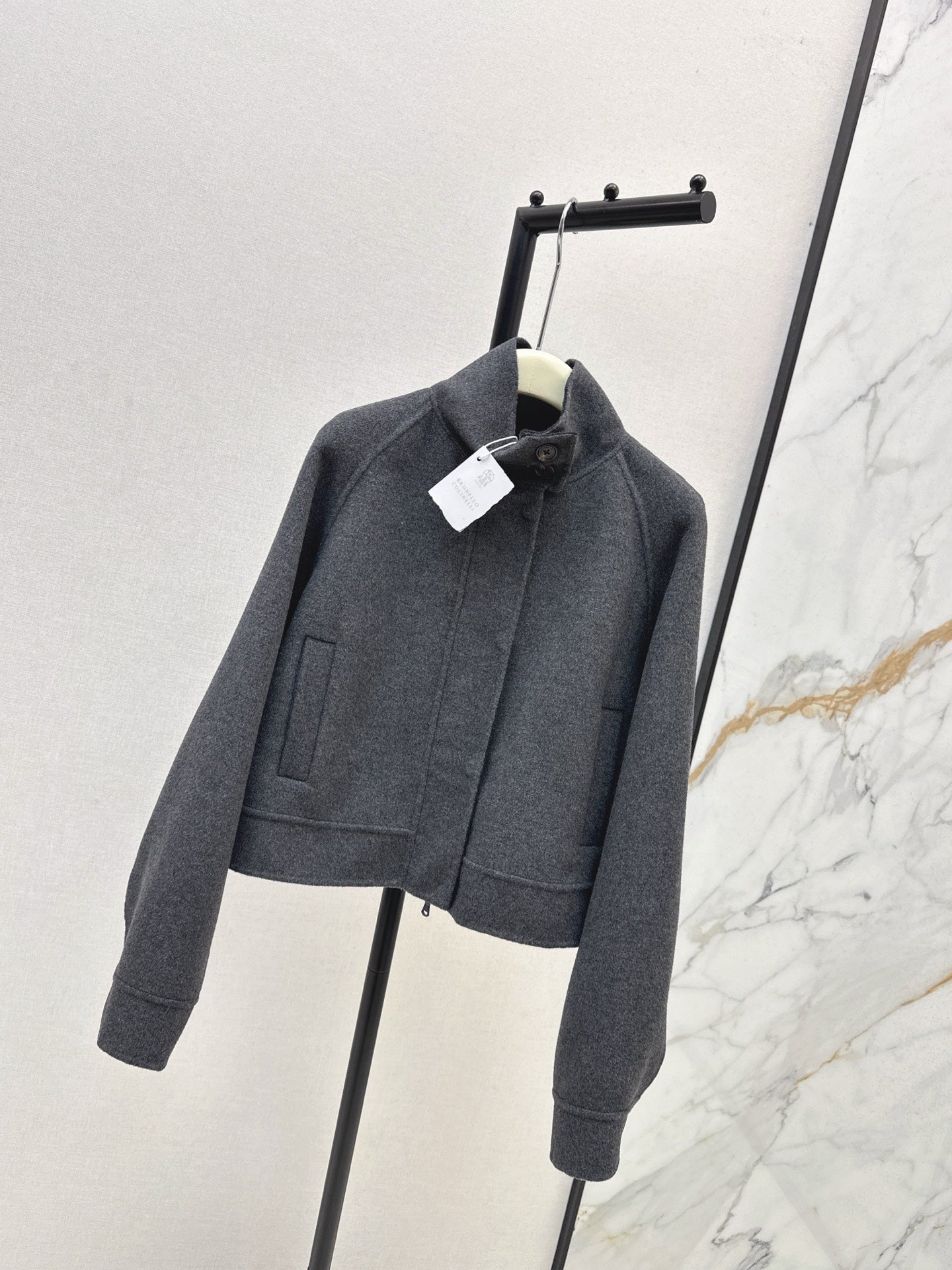 Brune NEW Double-faced wool coat