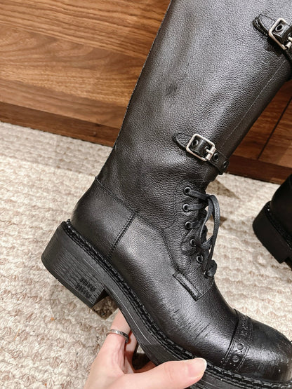 Miu NEW genuine leather boots