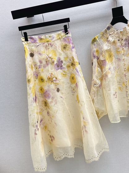 Zimm NEW printed skirt