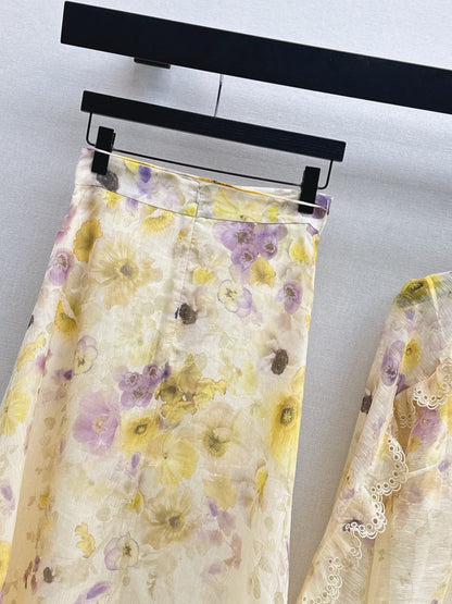 Zimm NEW printed skirt