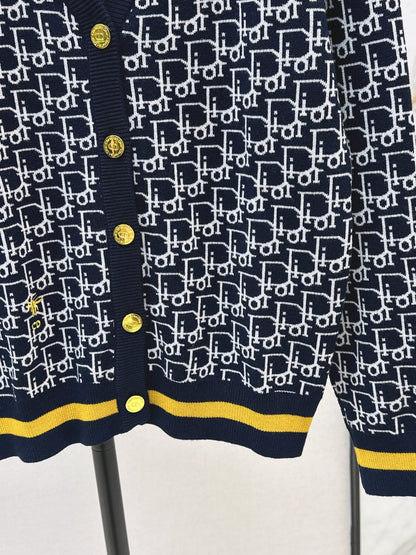 CD NEW V-neck cardigan