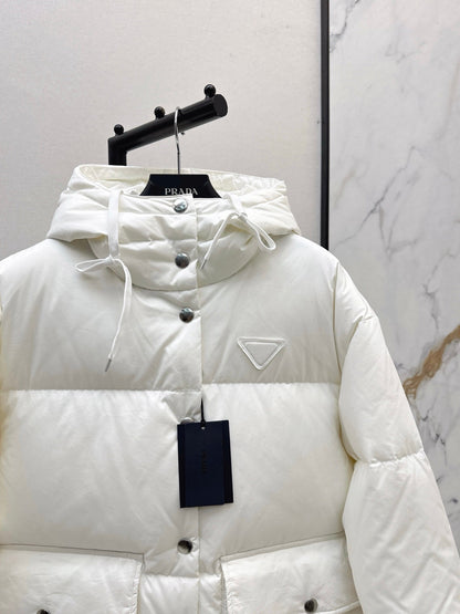 Pra NEW hooded down jacket