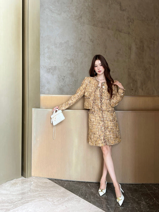 Chan NEW woven jacket