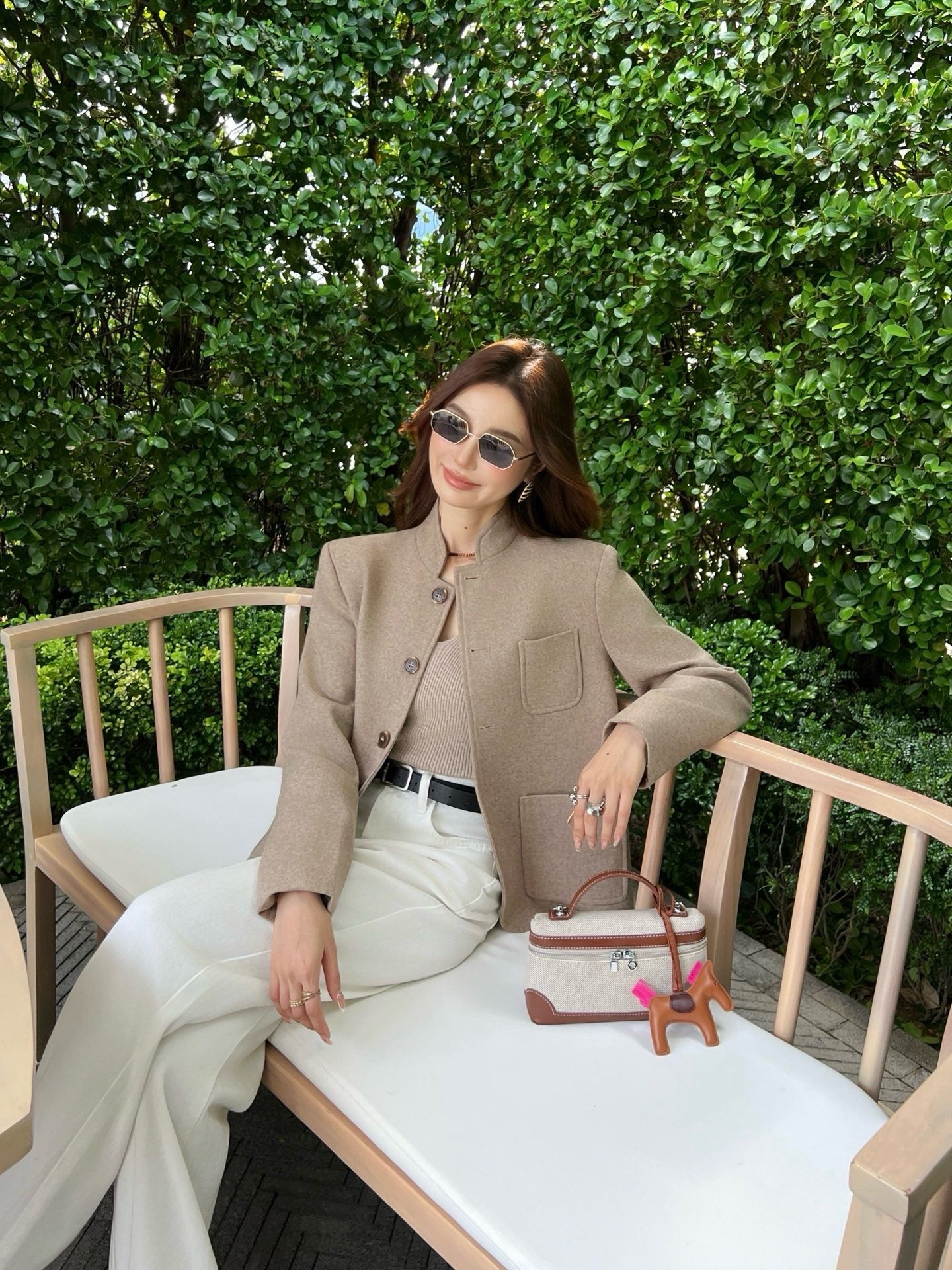 Loro NEW stand collar jacket