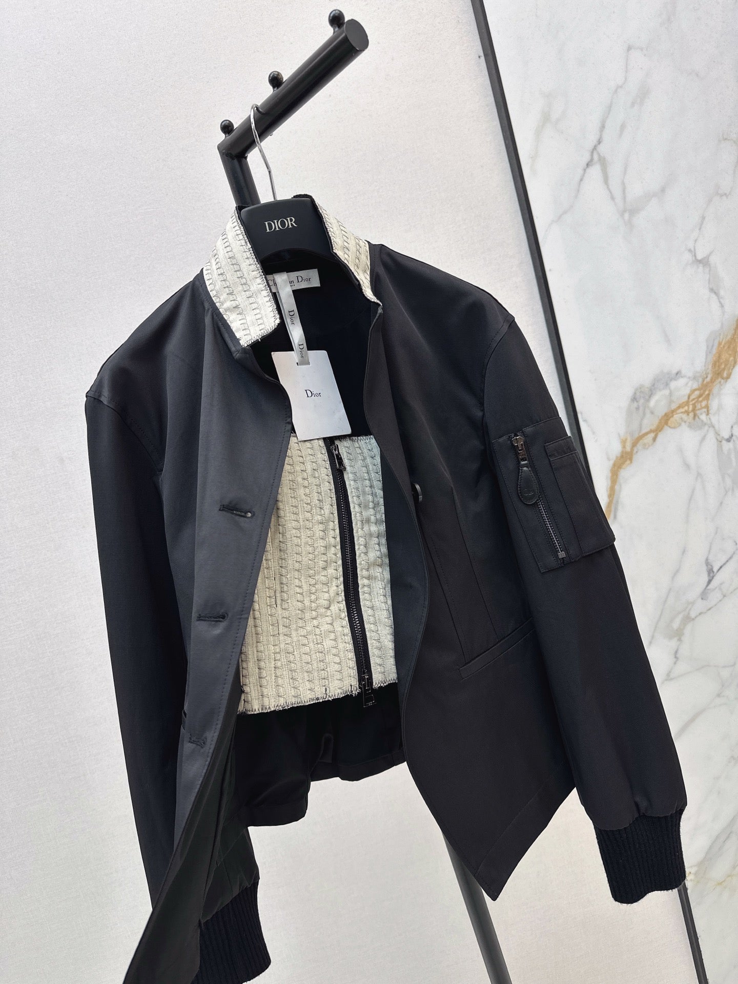 CD NEW stand collar jacket