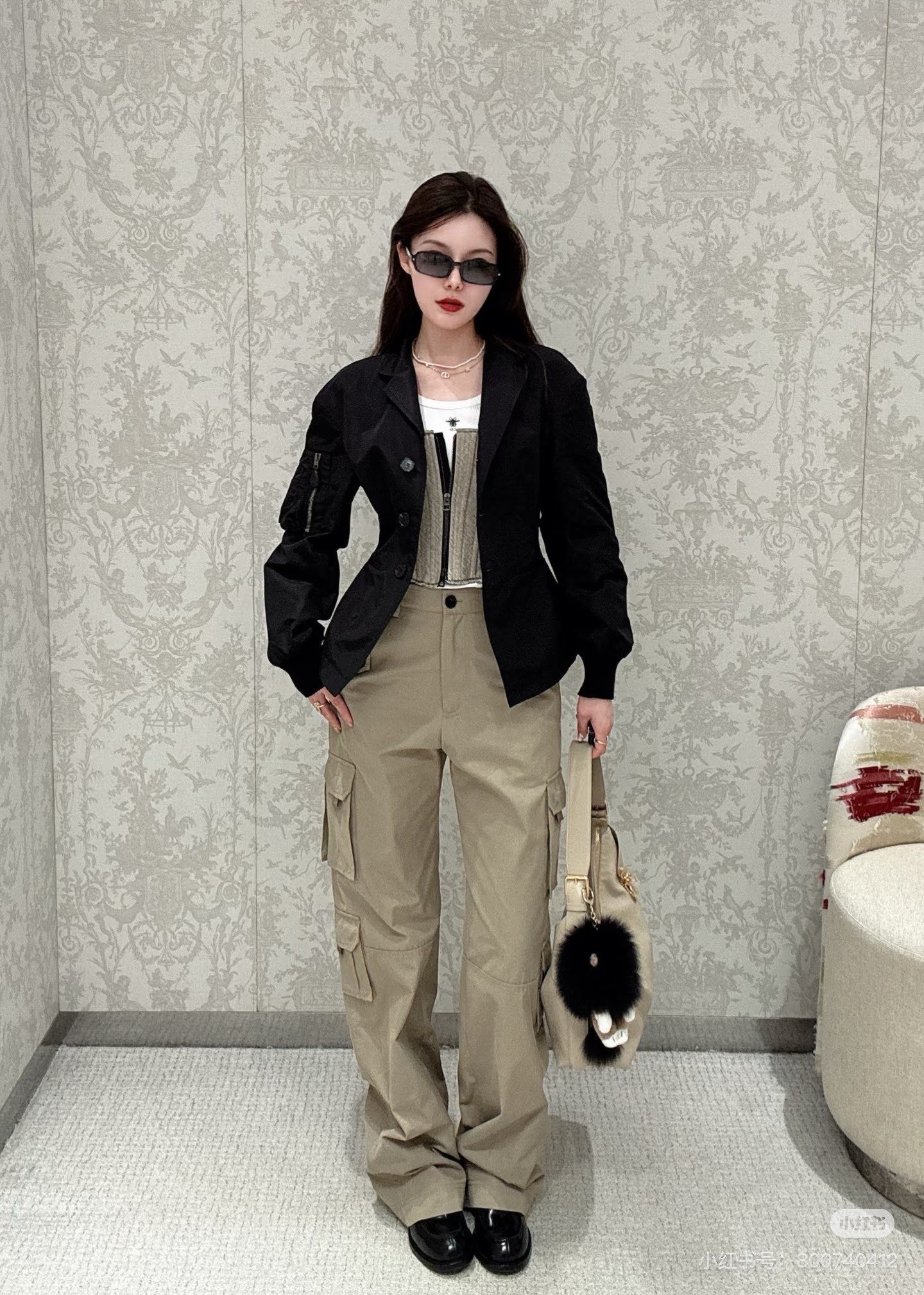 CD NEW stand collar jacket