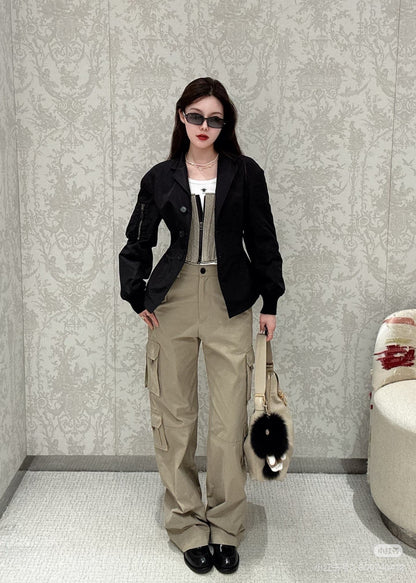 CD NEW stand collar jacket